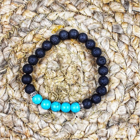 3/$15 - Essential Oil Bracelet – Turquoise - Picture 5 of 10